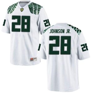 Mens-Andrew-Johnson-Jr.-Oregon-Ducks-Game-White-Football-College-Jersey