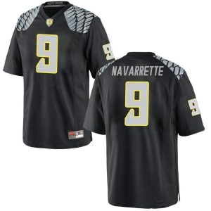 Mens-Jaden-Navarrette-Oregon-Ducks-Game-Black-Football-College-Jersey