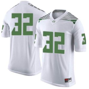 Mens-Jordan-Happle-Oregon-Ducks-Limited-White-Football-College-Jersey