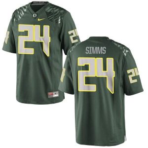 Womens-Keith-Simms-Oregon-Ducks-Limited-Green-Football-Jersey