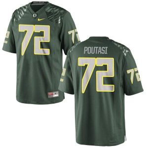 Womens-Sam-Poutasi-Oregon-Ducks-Limited-Green-Football-Jersey