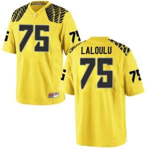 Youth-Faaope-Laloulu-Oregon-Ducks-Replica-Gold-Football-College-Jersey