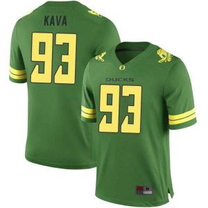 Youth-Sione-Kava-Oregon-Ducks-Game-Green-Football-College-Jersey